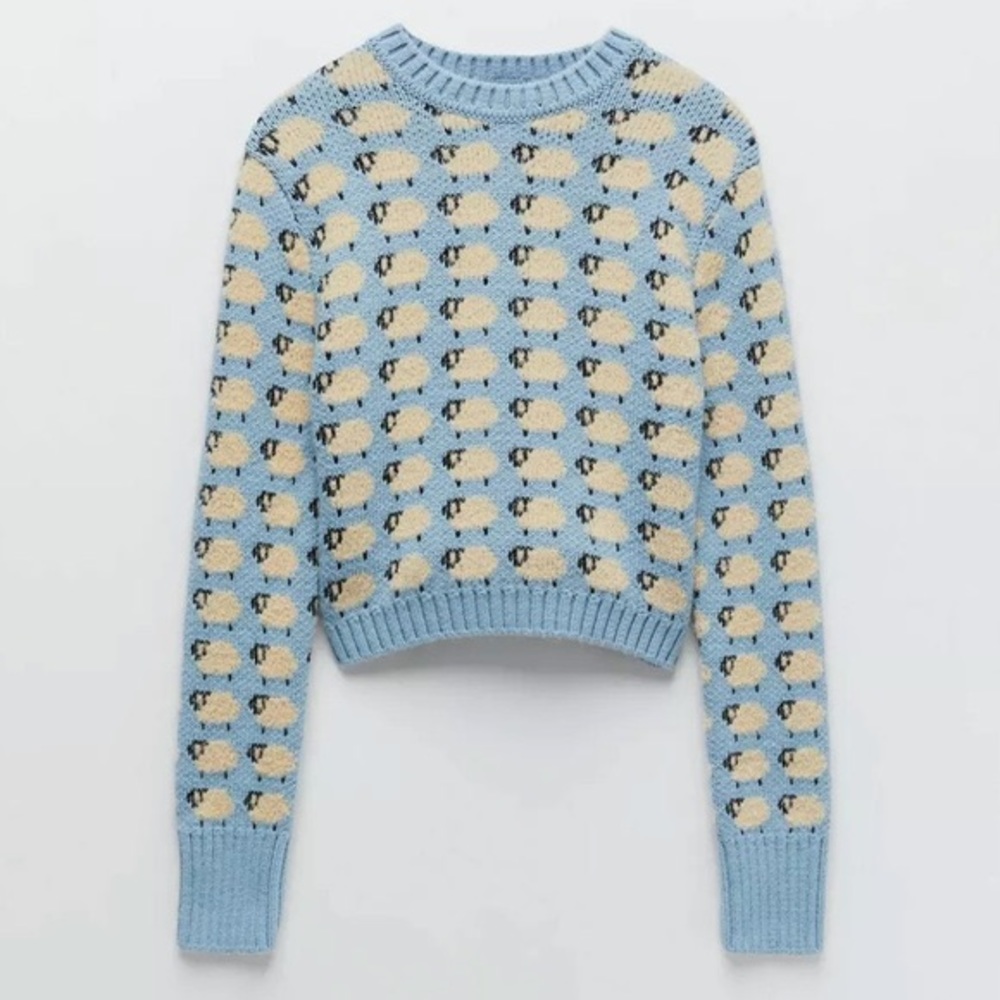 Zara Sheep Sweater (Harry Styles Inspired)